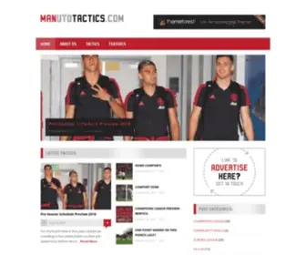 Manutdtactics.com(MANUTDTACTICS) Screenshot