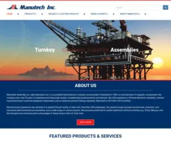 Manutech.us(Electronic Assembly) Screenshot