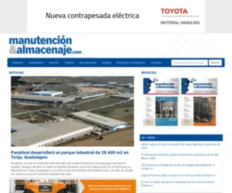 Manutencionyalmacenaje.com(Manutención y Almacenaje) Screenshot