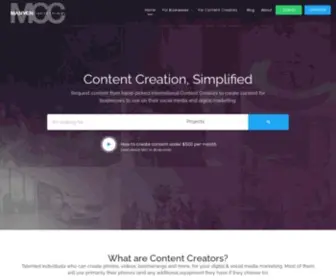 Manvencc.com(MANVEN Content Creators) Screenshot