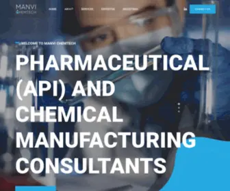 Manvichemtech.com(Manvi Chemtech) Screenshot