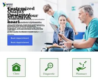 Manvimultispecialityclinic.com(Manvi Multi Speciality Clinic) Screenshot