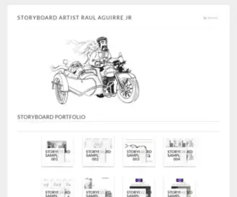 Manvsart.com(Storyboard Artist Raul Aguirre Jr) Screenshot