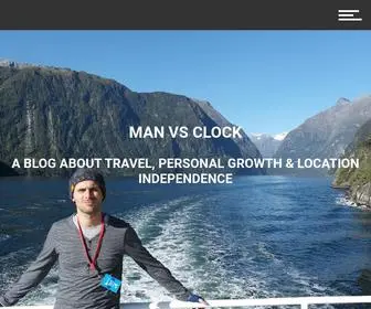 Manvsclock.com(Man vs Clock) Screenshot