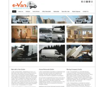 Manwithavandublin.ie(Man with a Van Dublin) Screenshot