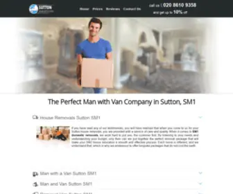 Manwithvansutton.org.uk(Man with Van Sutton SM1 Removals Services SM2 Man and Van Van Hire SM3) Screenshot