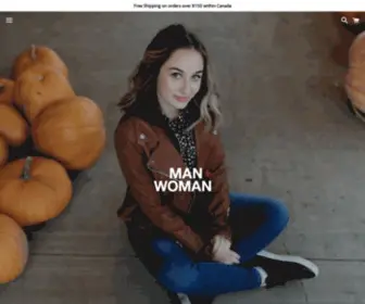 Manwomanhome.com(We are purveyors of authentic west coast apparel) Screenshot