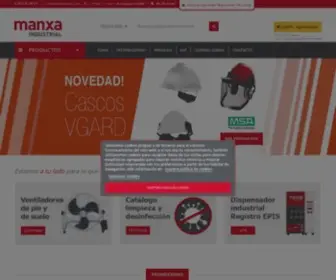 Manxaindustrial.com(Envíos a todo el estado español de más de 30.000 productos en stock) Screenshot