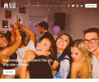 Manxstudentsunion.im(Manx Students' Union) Screenshot