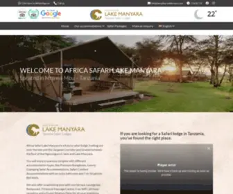 Manyara-Safari.com(Africa Safari Lake Manyara Located in Mto wa Mbu) Screenshot