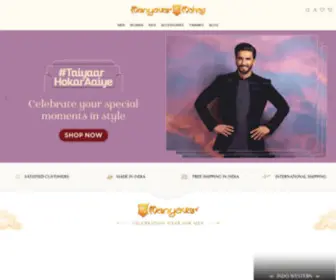 Manyavar.com(Buy Indian Wear Online for Wedding) Screenshot