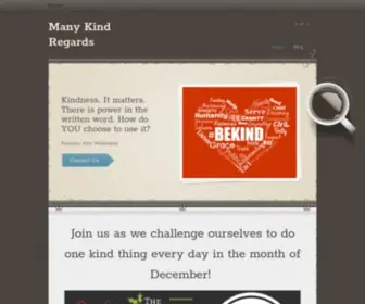 Manykindregards.com(Many Kind Regards) Screenshot