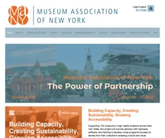 Manyonline.org(Museum Association of New York) Screenshot