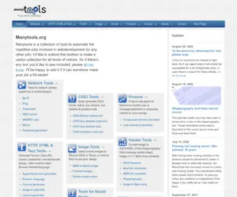Manytools.org(Network configuration) Screenshot