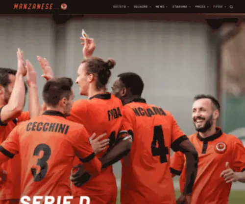 Manzanesecalcio.it(Sito ufficiale Manzanese Calcio) Screenshot