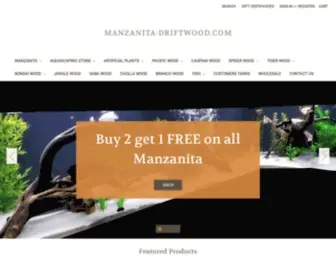Manzanita-Driftwood.com(Stunning Aquarium Driftwood) Screenshot