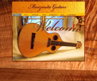 Manzanita.de(Manzanita Guitars) Screenshot