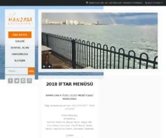 Manzara.com.tr(Manzara Restaurant & Cafe) Screenshot