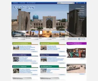 Manzaratourism.com(Uzbekistan Tourism) Screenshot