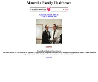 Manzellahealth.com(Manzella Family Healthcare) Screenshot