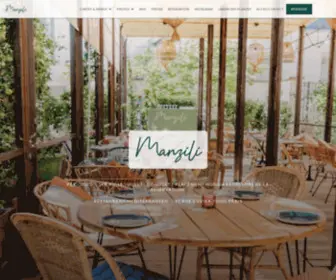 Manzili.fr(Restaurant Méditerranéen) Screenshot