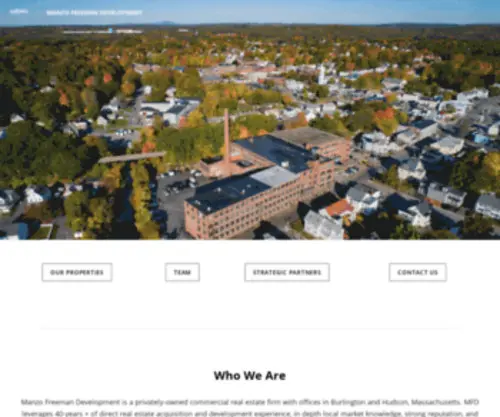 Manzofreeman.com(Manzo Freeman Development) Screenshot