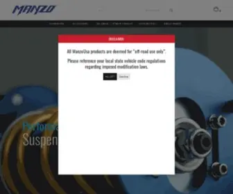 Manzousa.com(Manzo Usa) Screenshot