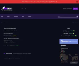 Maocheats.net(Maocheats) Screenshot