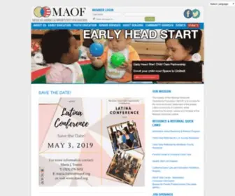 Maof.org(Mexican American Opportunity Foundation (MAOF)) Screenshot