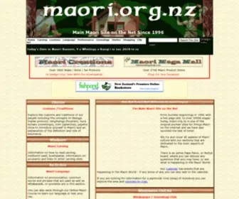Maori.org.nz(Buy and Sell Domain Names) Screenshot