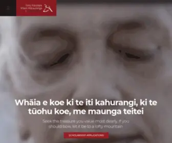 Maorieducation.org.nz(Maori Education Scholarships) Screenshot