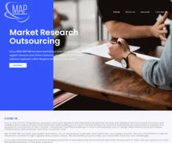 Map-MR.com(MAP® marketing research) Screenshot