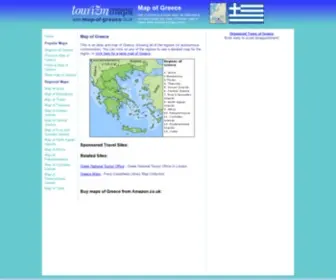 Map-OF-Greece.co.uk(Map of Greece) Screenshot