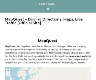 Map-Quest.co(MapQuest) Screenshot