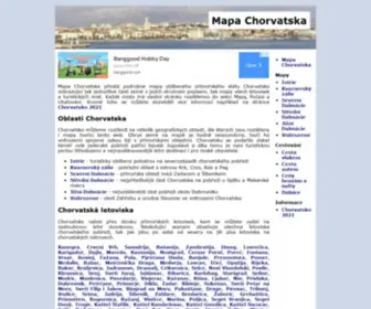 Mapa-Chorvatska.cz(Mapa Chorvatska) Screenshot