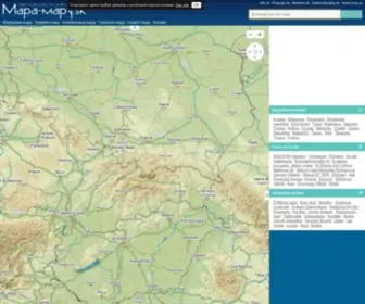 Mapa-Mapy.info.sk(Mapa, mapy, automapa) Screenshot