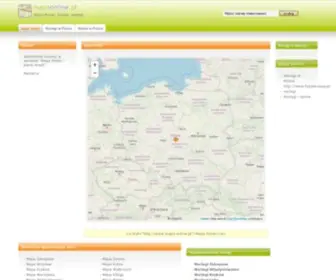 Mapa-Online.pl(Mapa Polski) Screenshot