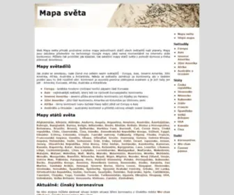 Mapa-Sveta.com(Mapa světa online) Screenshot