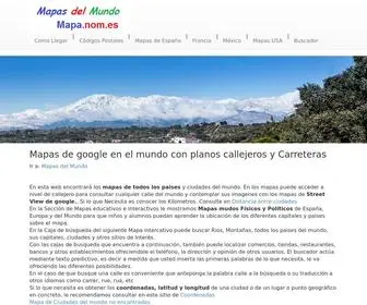 Mapa.nom.es(MAPAS DEL MUNDO) Screenshot