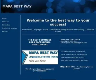 Mapabestway.com(MAPA BEST WAY) Screenshot