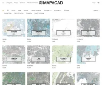 Mapacad.com(Download any CAD Map City) Screenshot