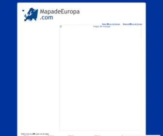 Mapadeeuropa.com(Mapa de Europa) Screenshot