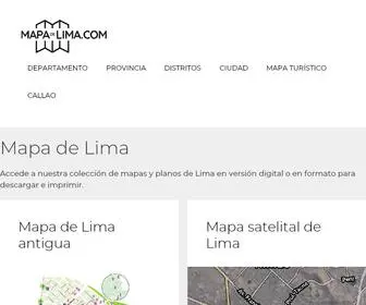 Mapadelima.com(MAPA DE LIMA) Screenshot