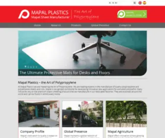 Mapalplastics.com(Mapal Plastics) Screenshot