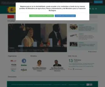Mapama.es(Ministerio) Screenshot