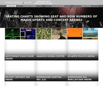 Mapaplan.com(Free, printable, detailed maps, plans, seating charts) Screenshot