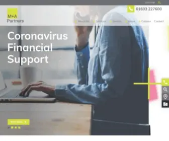 Mapartners.co.uk(Every accountant at our firm is trained to provide the most relevant and up to date) Screenshot