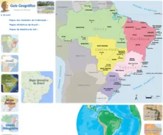 Mapas-Brasil.net(Mapas Brasil) Screenshot