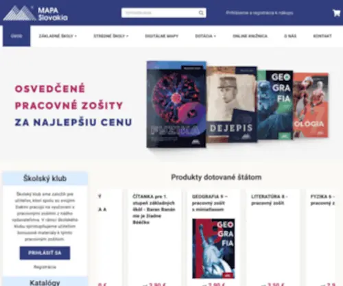 Mapaslovakia.sk(Vydavateľstvo) Screenshot
