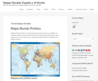 Mapasmurales.es(Tienda Mapas Murales) Screenshot